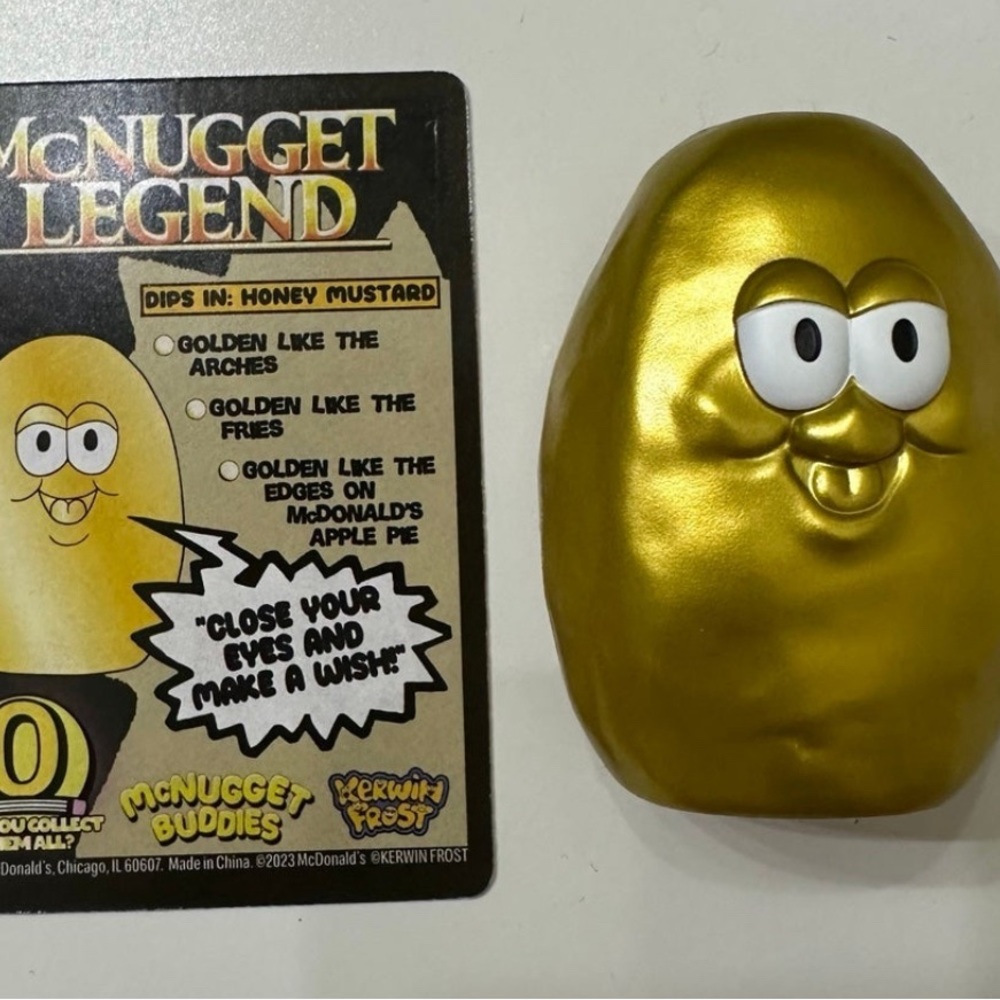 McDonald’s 2023 Kerwin Frost Gold Nugget
